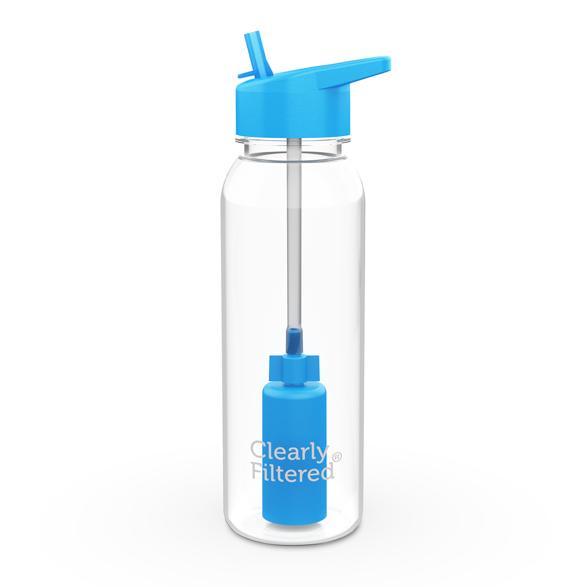 24oz Tritan Filtered Water Bottle BPA free