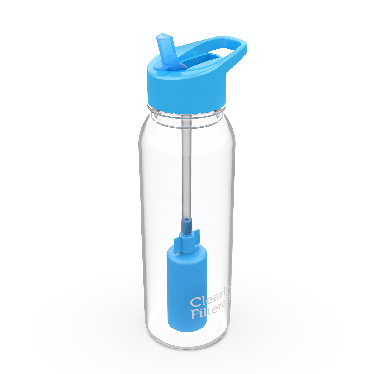 24oz Tritan Filtered Water Bottle BPA free